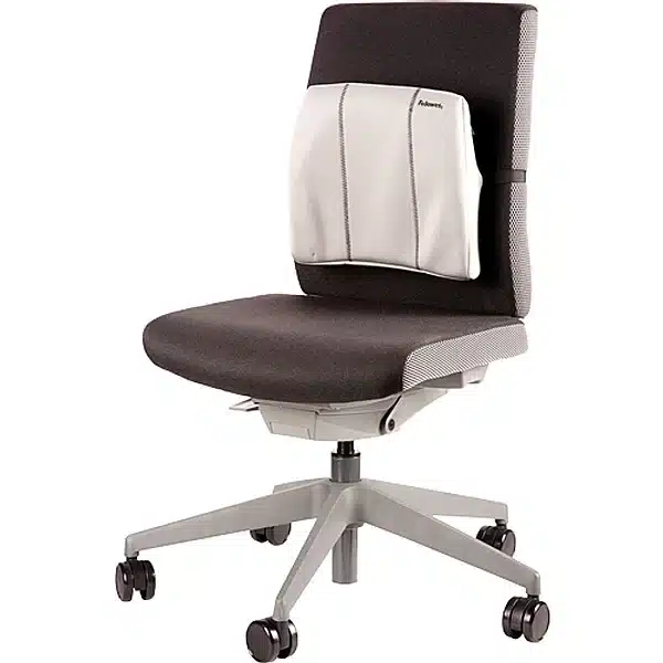 Fellowes Slimnline Grey Back Support