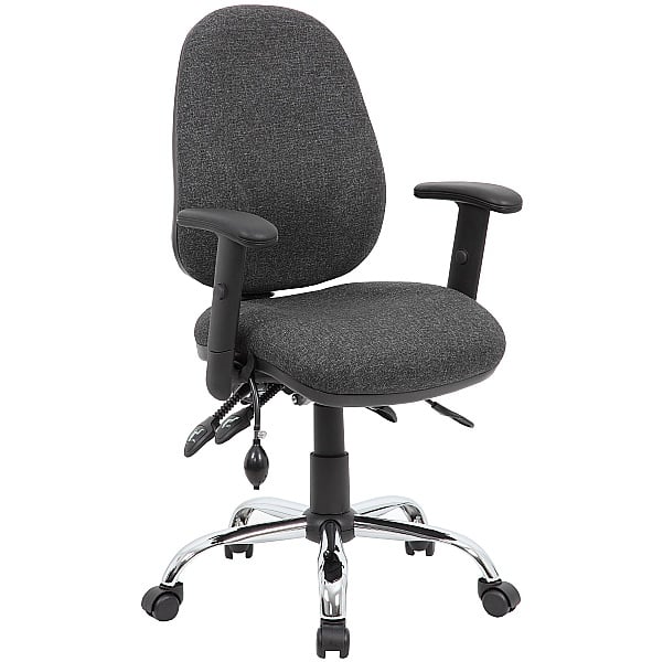 Fully Loaded Ergo Operator Chair with Arms